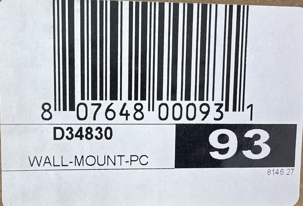 RackSolutions Universal PC Wall Mount - Adjustable, New in Box