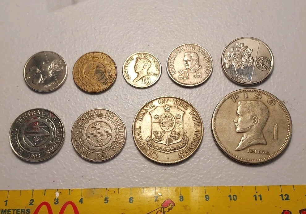 Philippines 9 Coins: 1964 to 2018 Circ-UNC