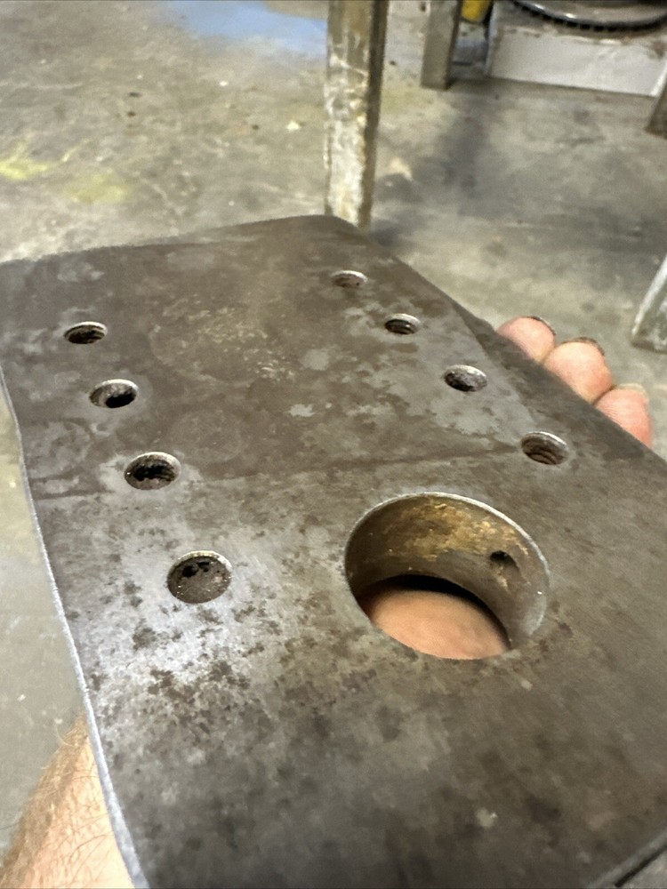 Master Mill Metal Lathe Cross Slide Compound Adapter Base Plate Part Tool Post