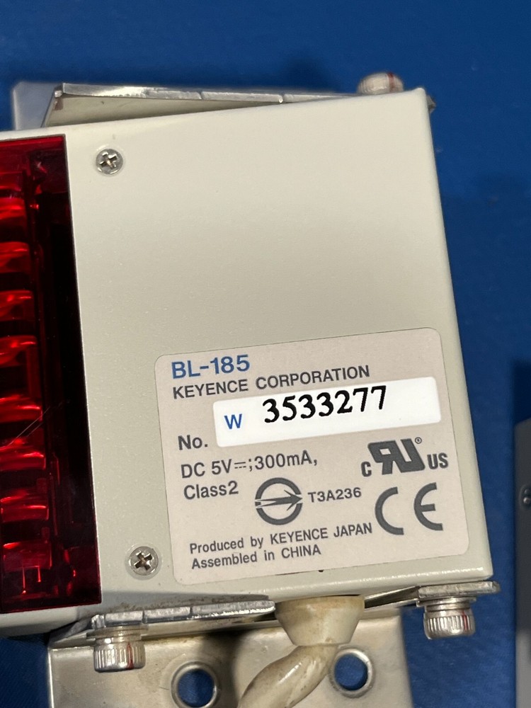 KEYENCE BL-185 BARCODE READER /SCANNER LOT OF 3