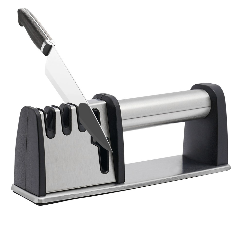 4 Stage Knife Sharpener Professional Ceramic Tungsten Kitchen Sharpening Tool