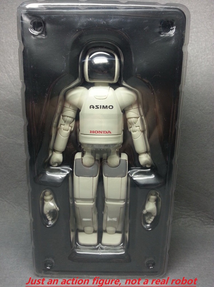 HALF PACKAGE Honda ASIMO AS42 1/8 Scale 6" Model Action Figure Extra Hands Robot