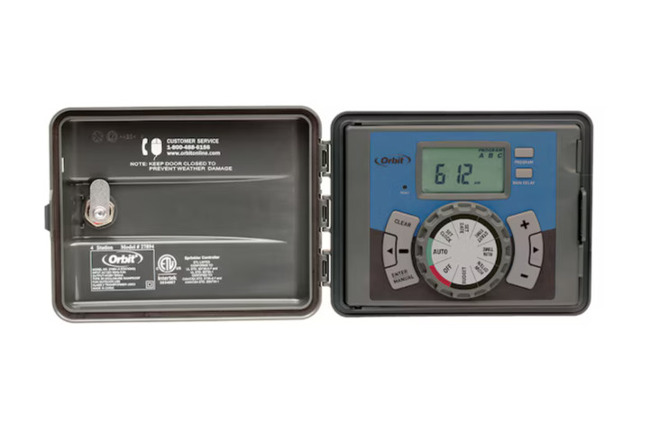 Orbit 4-Station Digital Indoor/Outdoor Irrigation Timer