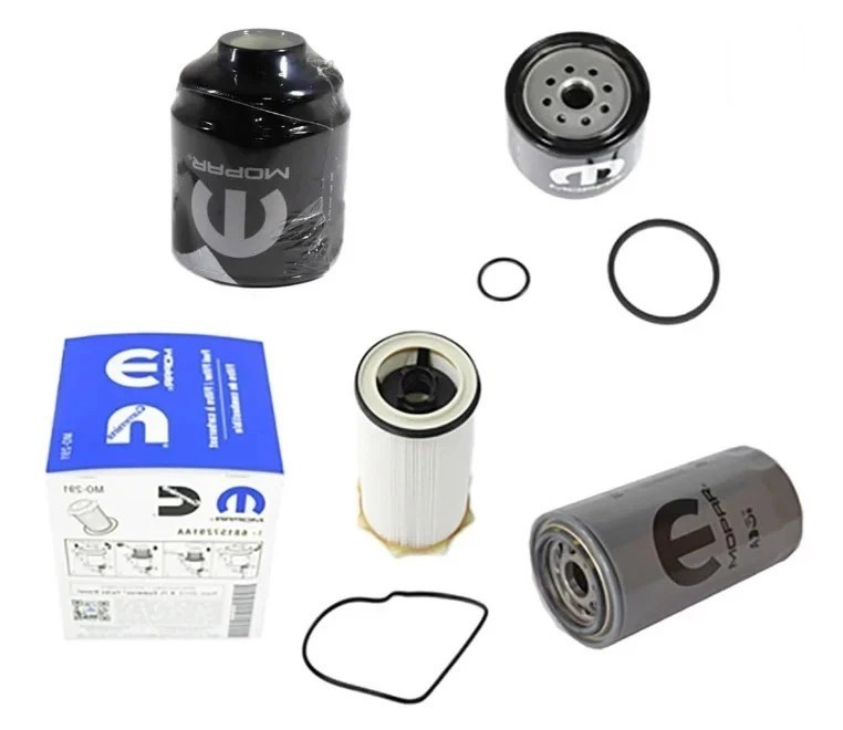 Mopar OEM Fuel & Oil Filter Kit for Ram 2500 3500 6.7L Cummins Diesel 2013-18