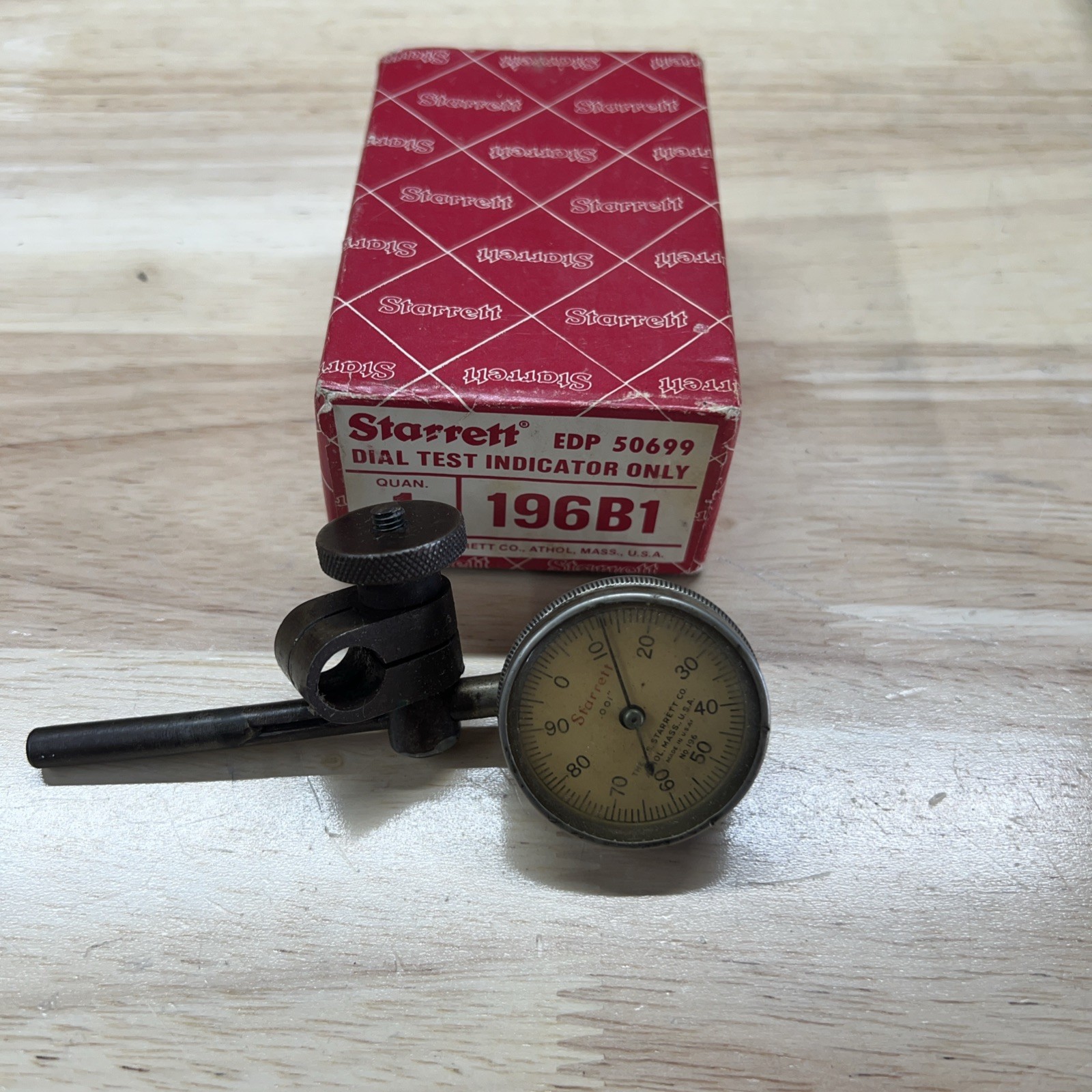 Starrett Universal Dial Test Indicator (196B1)