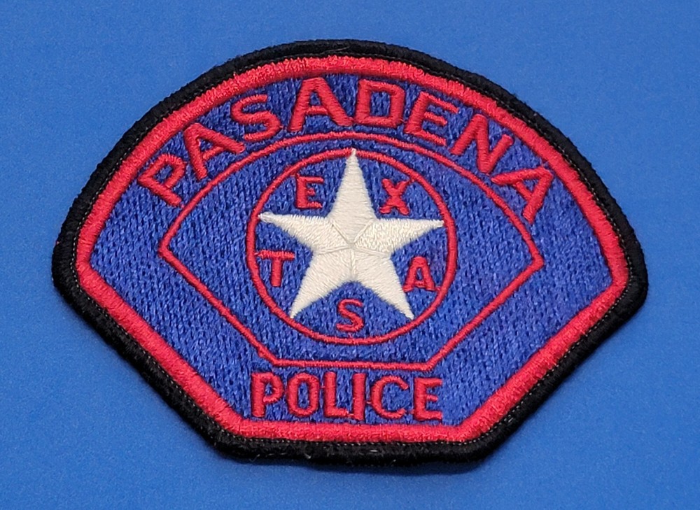 TEXAS TX PASADENA POLICE NICE SHOULDER PATCH SHERIFF