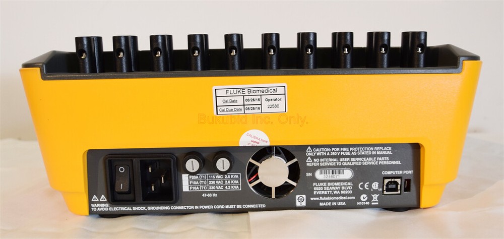 Fluke ESA620 Electrical Safety Analyzer with Software & Accessories