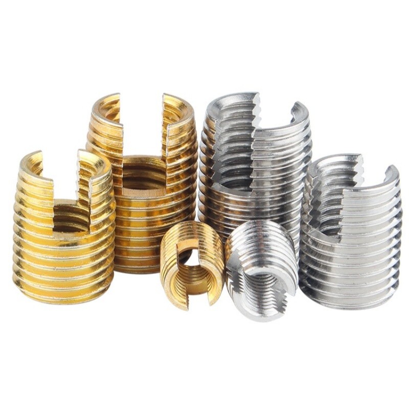 M2-M20 Slotted Self Tapping Threaded Inserts External and Internal Thread