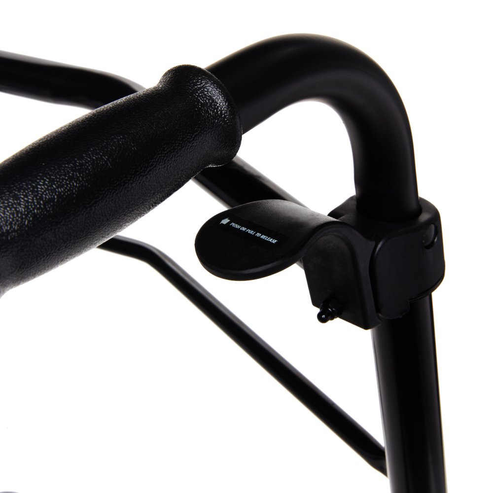 WHEELED WALKER Collapsible Folding Height Adjustable w/Extensions