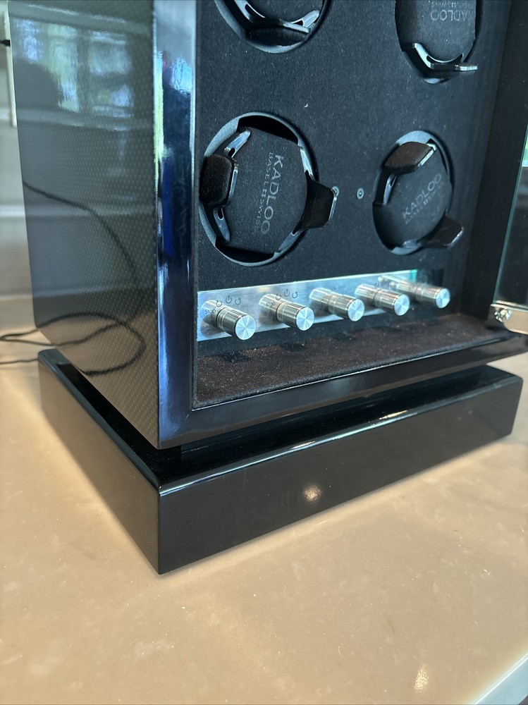 Kadloo Basel Swiss 6 Unit Watch Winder