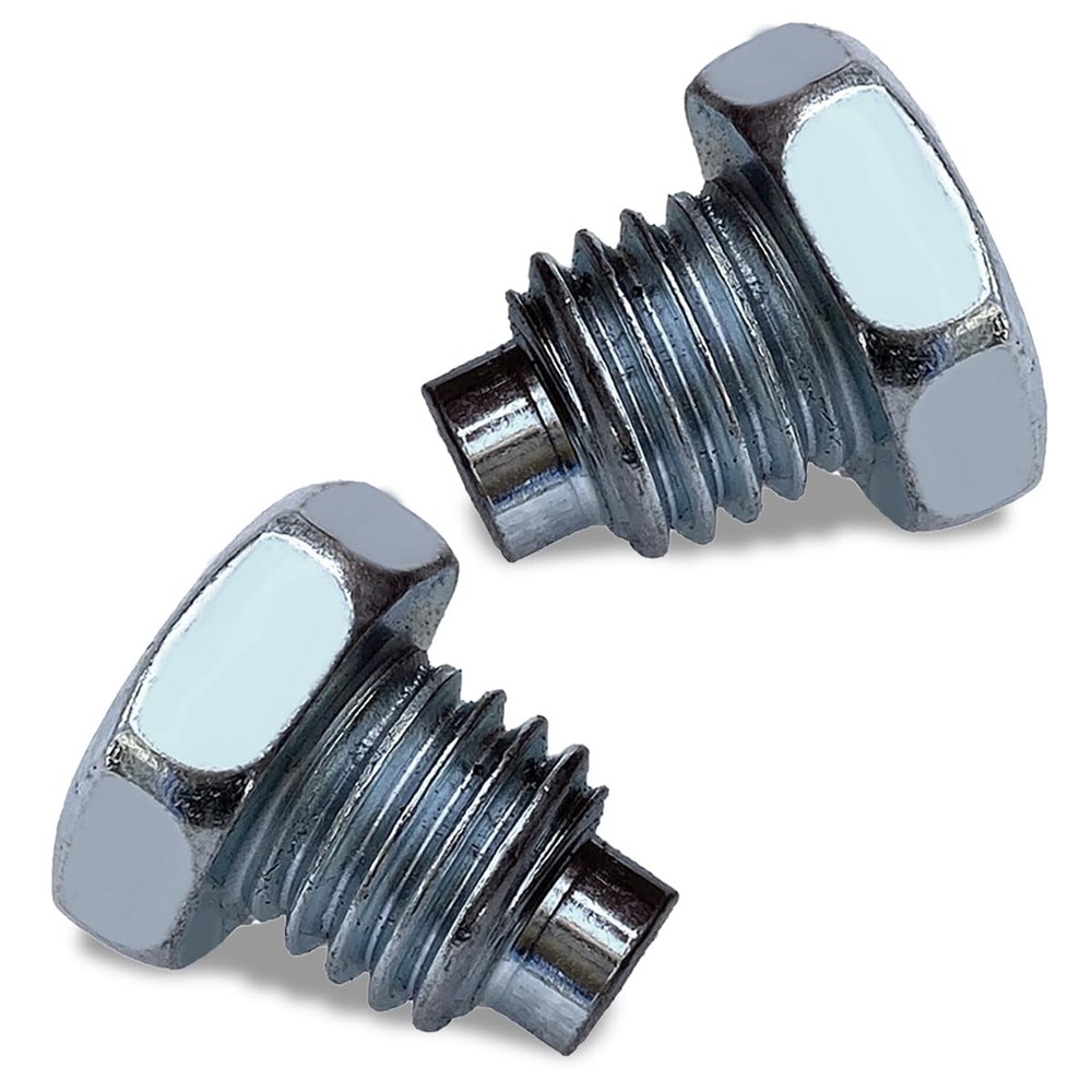 Car Floor Jack Handle Bolts, 3 Ton 4 Horizontal 2PCS, Silver