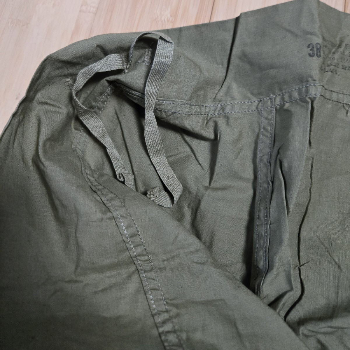 WWII US Army Underwear Boxer Shorts Briefs 1945 Dated Size 38 6-188B