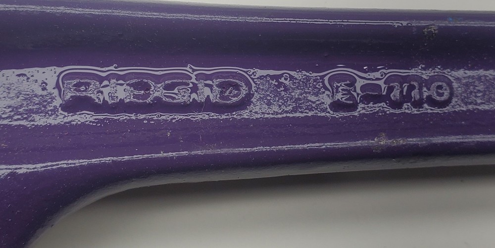 Rigid E-110 Offset Hex Nut Smooth Jaw 10" Pipe Wrench Purple