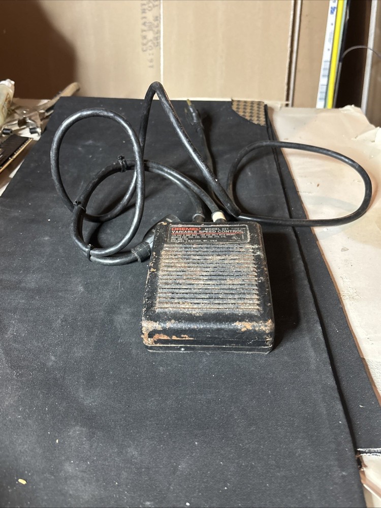Dremel Foot Operated Speed Control Switch Pedal Model 221 Type 2