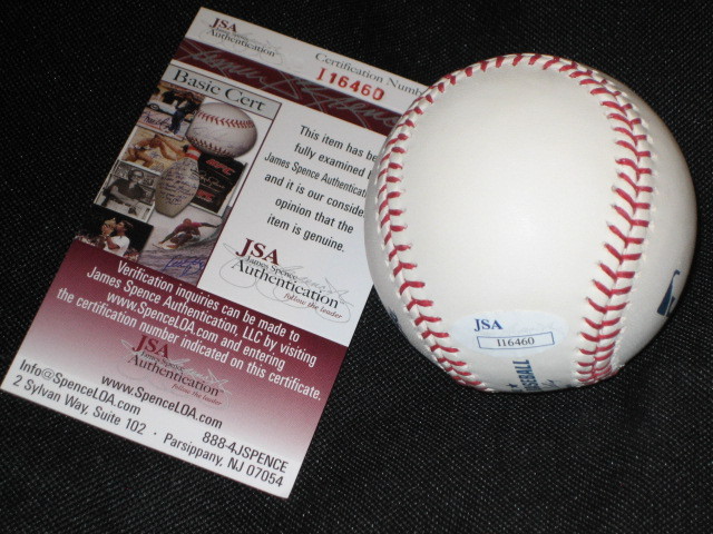 HANLEY RAMIREZ DODGERS LEGEND SIGNED AUTOGRAPHED RAWLINGS OML BASEBALL JSA