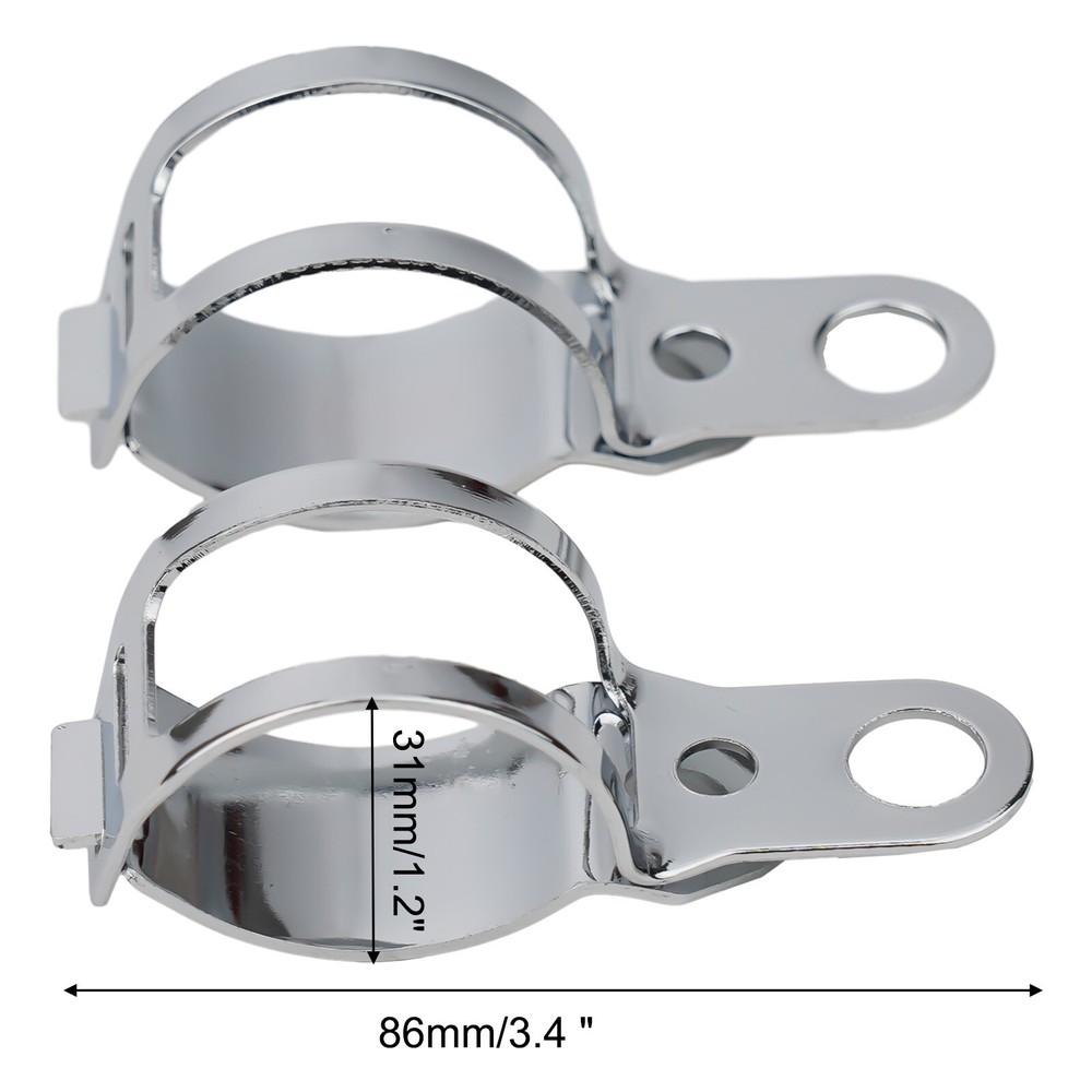 Motorcycle Mounting Brackets Front Shock Absorber Metal Mounting Light