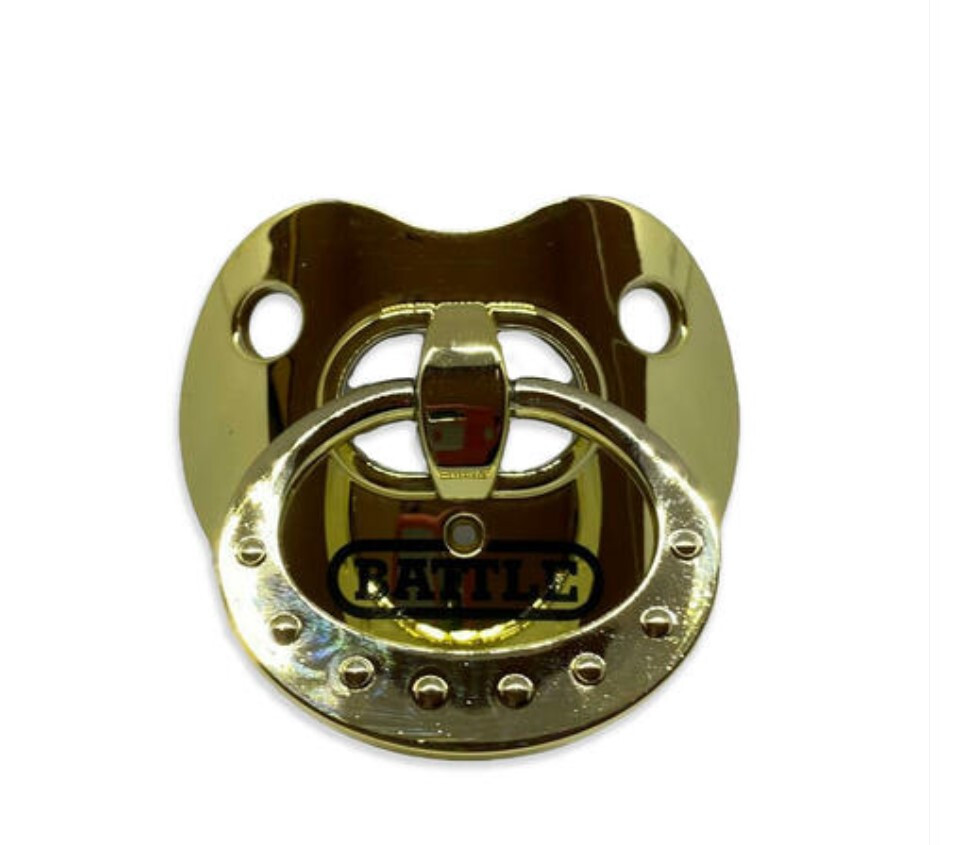 Battle Sports CHROME Binky Oxygen Football Convertible Mouthguard