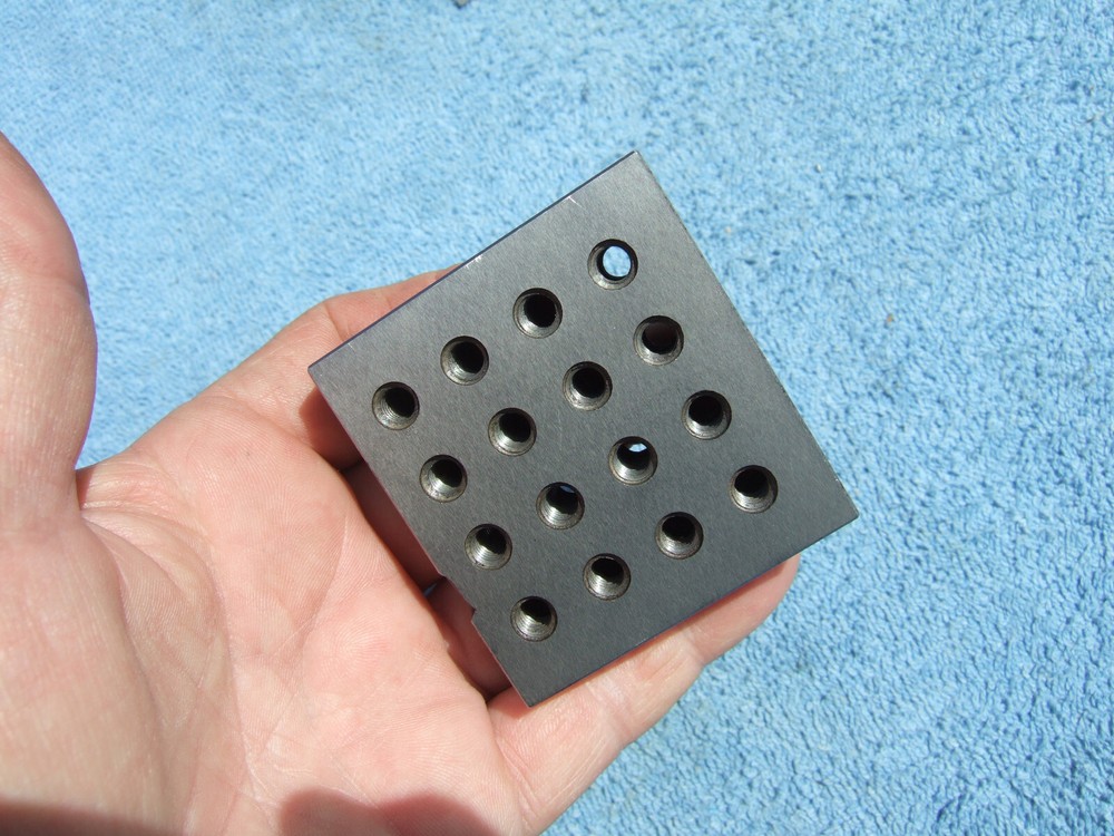 FIXTURE PLATE PARALLELS DRAFT PLATE XLNT TOOLMAKER MACHINIST INSPECT GRIND MILL