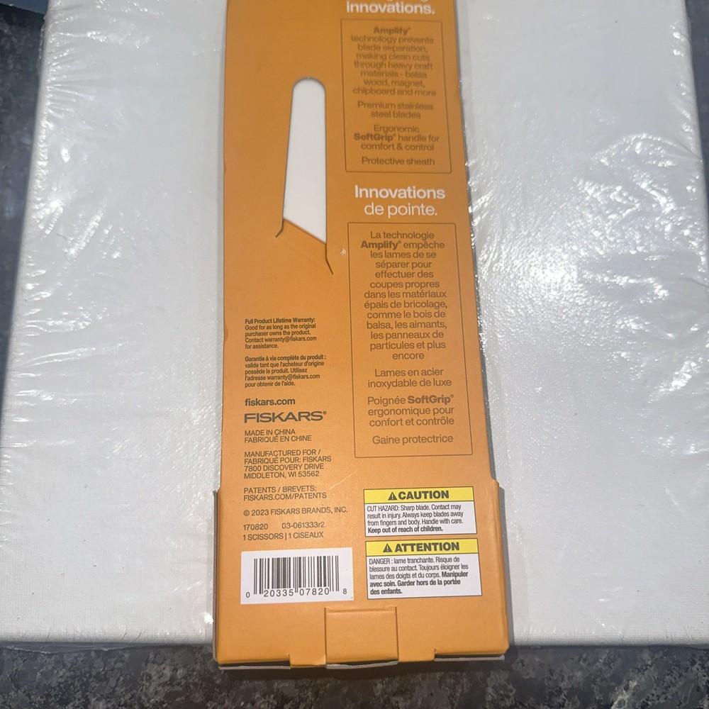 Fiskars Amplify 8 Mixed Media Shears Scissors “FREESHIP ⭐️