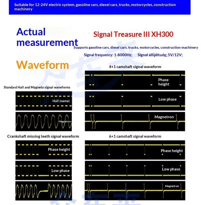 XH300 Automotive Sensor Simulator Box Signal Generator for Testing