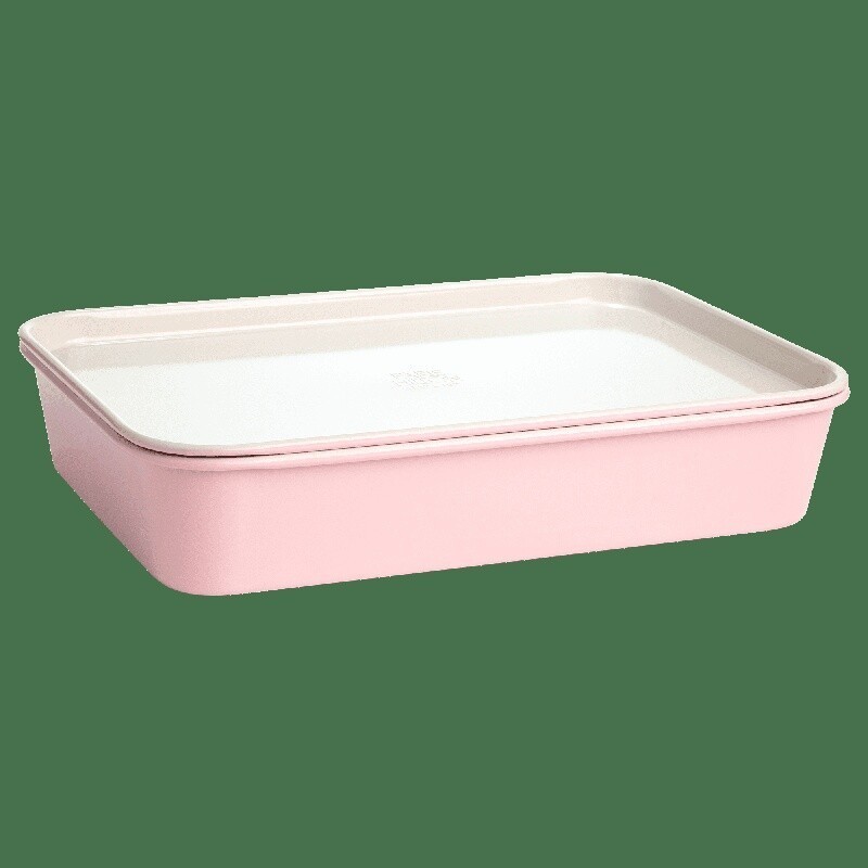 4 Piece Nested Bakeware Set Nonstick Easy Cleanup Heavy Duty Kitchen Essentials