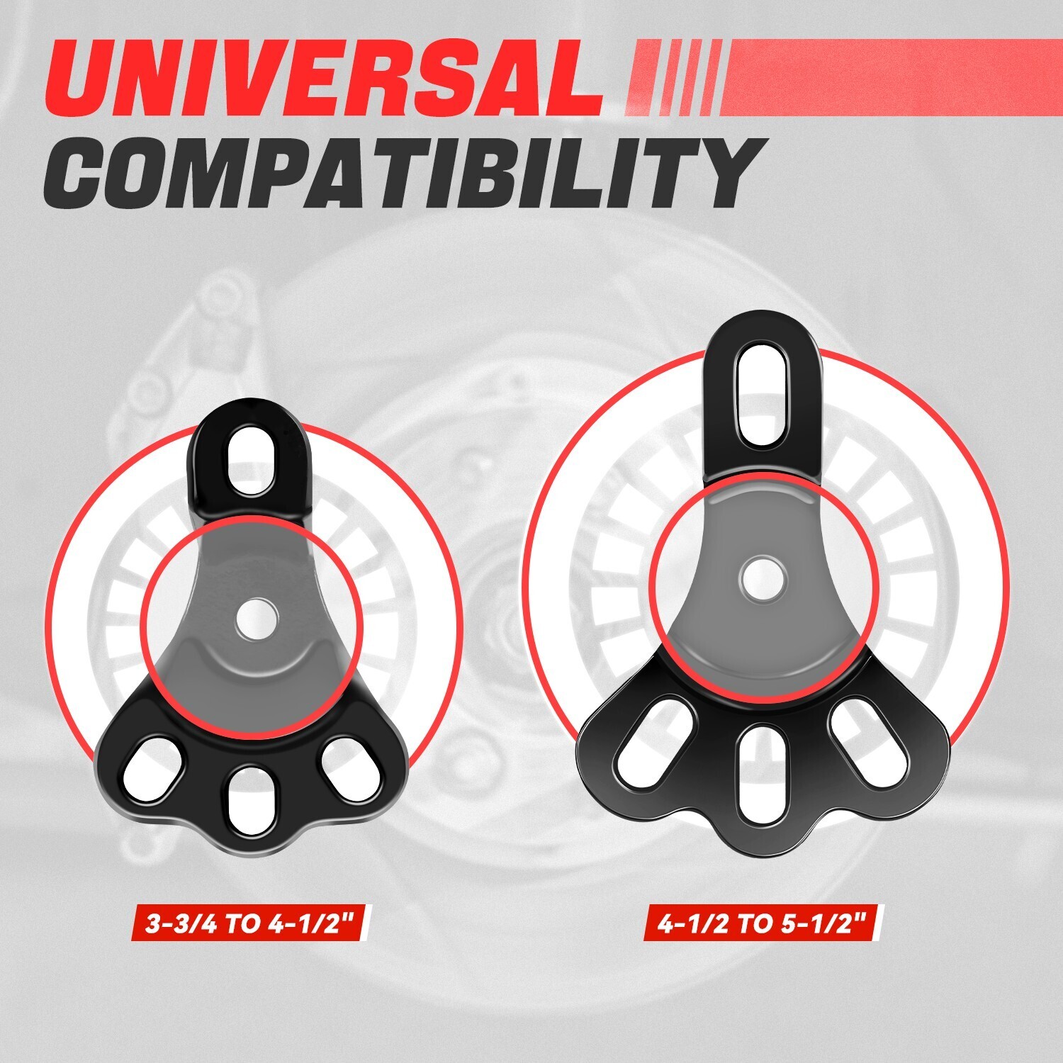 [5Pcs] Universal Front Wheel Hub & Rear Axle Auto Hub Bearing Puller Tool Set
