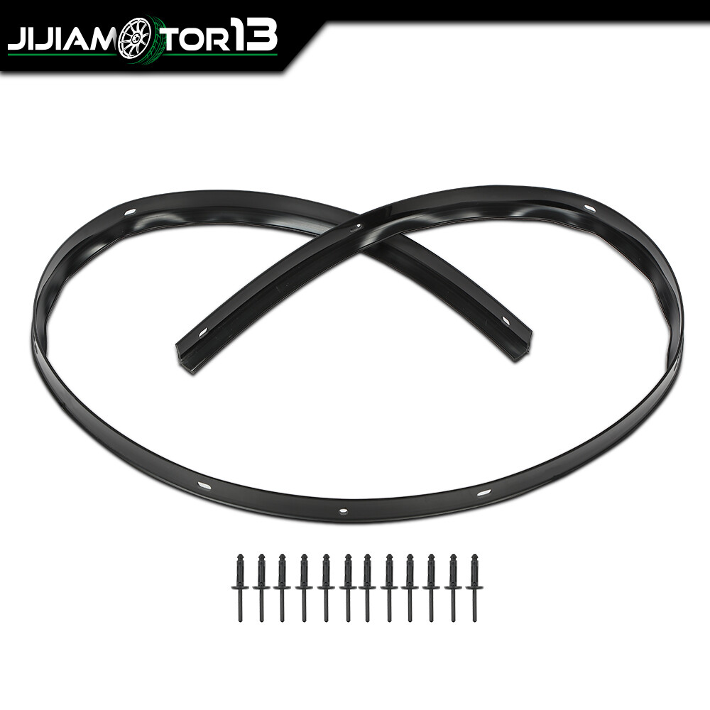 Fit For Dodge Challenger 2008-2022 Front Hood Bumper Weatherstrip Seal & Rivets