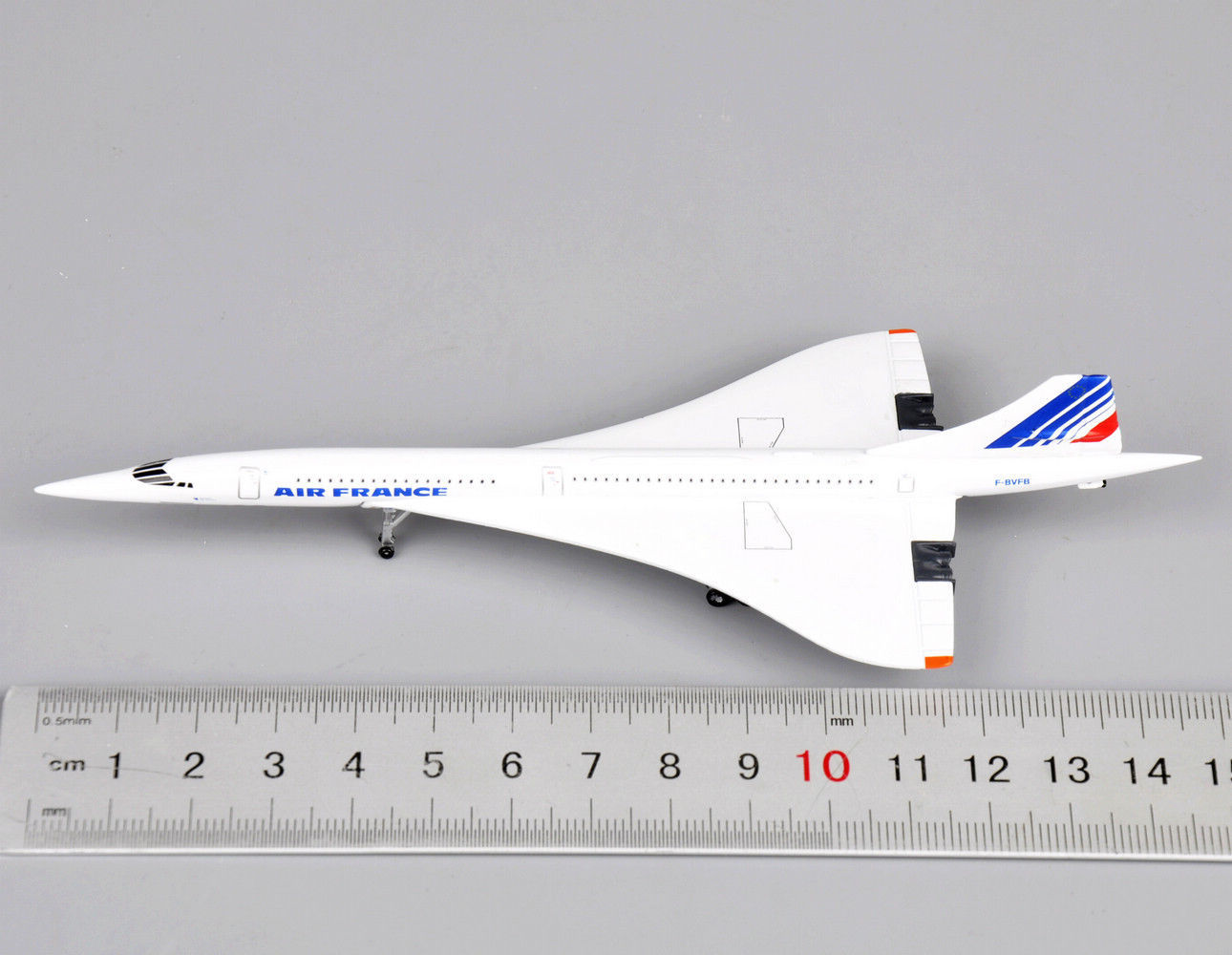 1/400 Concorde Diecast Air France 1976-2003 Aircraft Plane Model Toy Gift