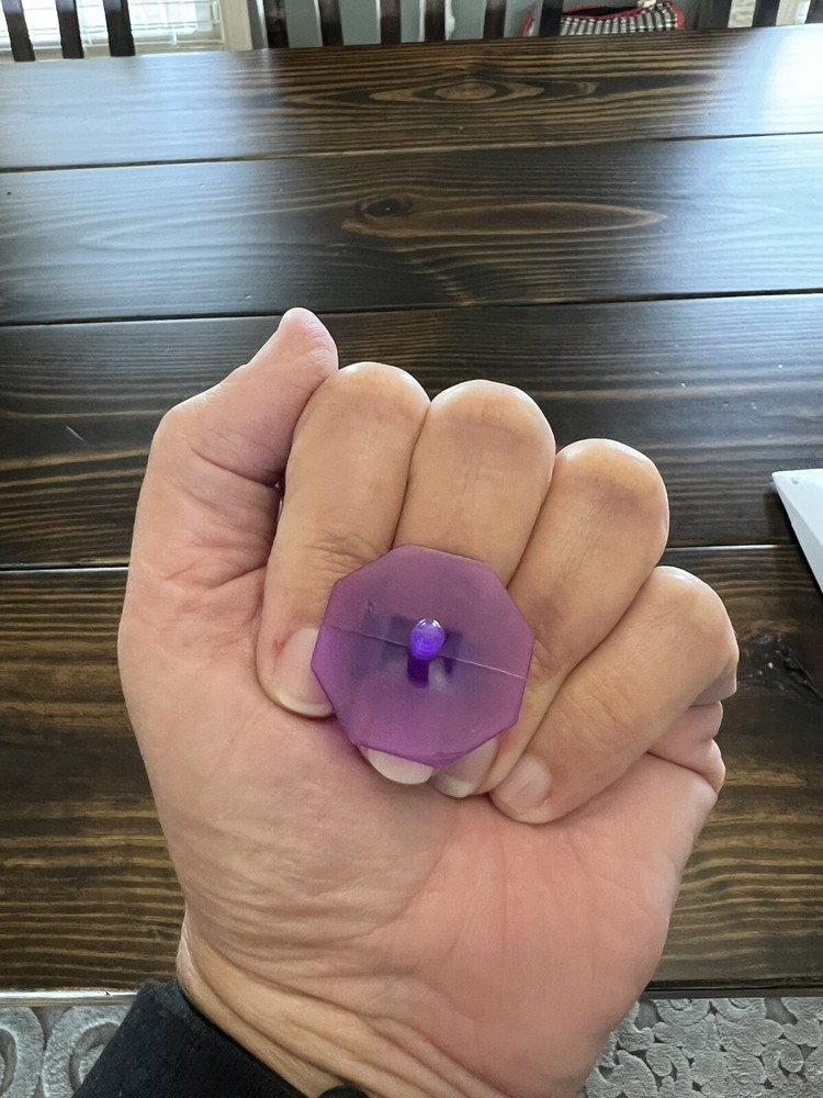 Plastic ring pop ring bases (50 ct.) for homemade ringpops