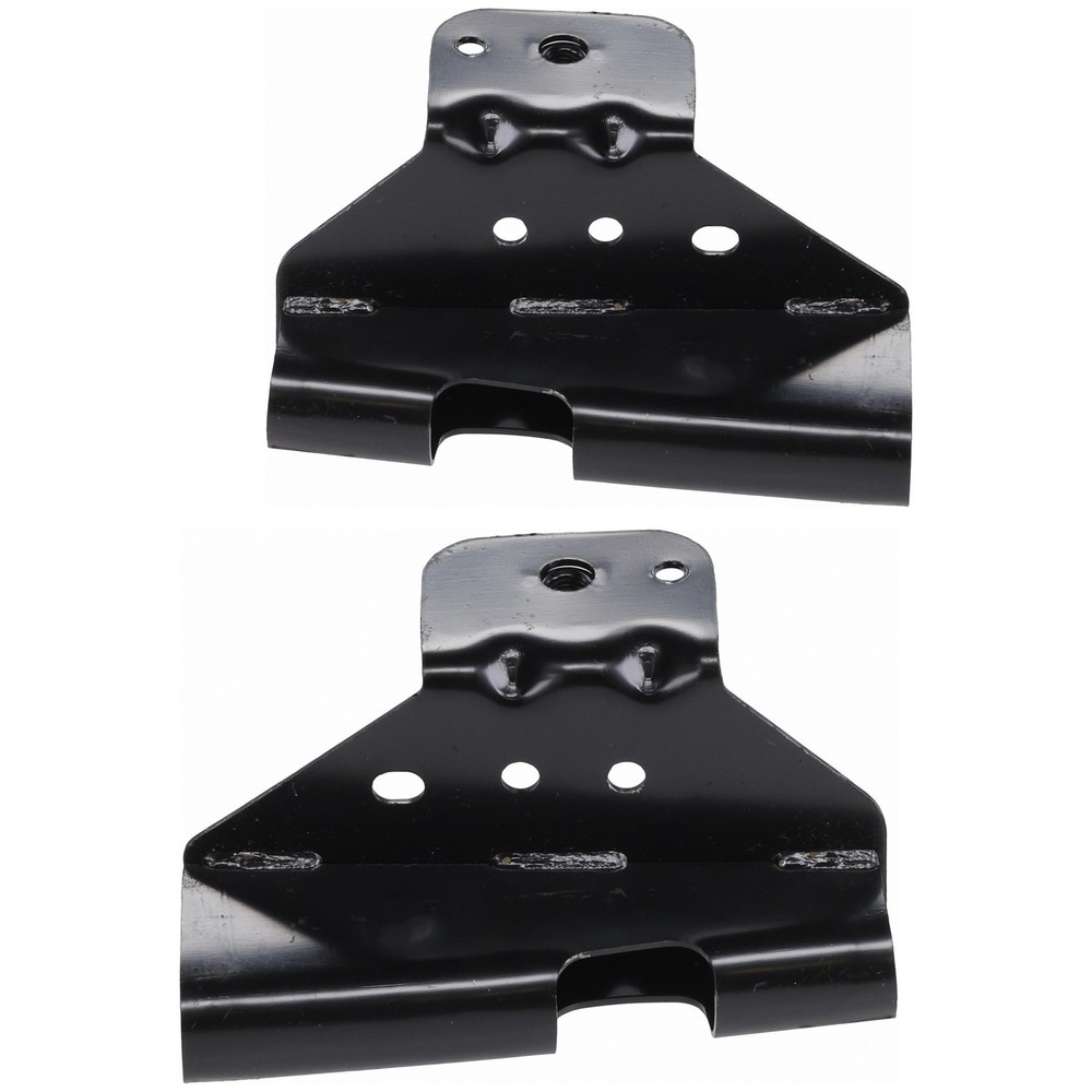 Front Driver & Passenger Inner Bumper Mounting Bracket Impact Bar Brackets