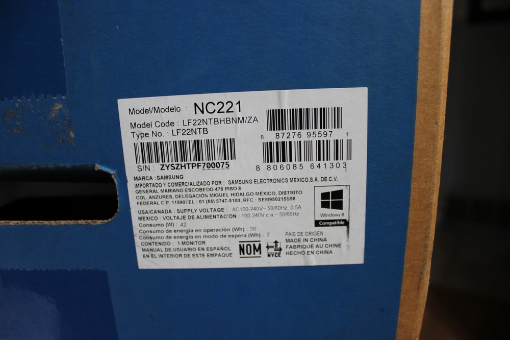 Samsung NC221 LCD Cloud Display