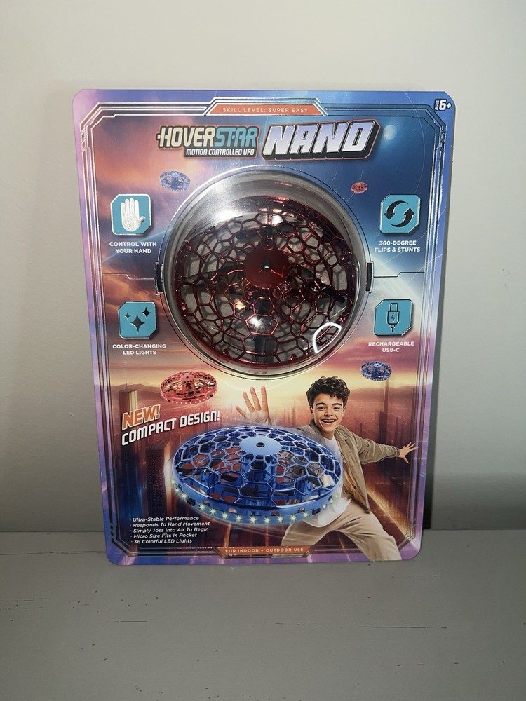 Hover Star Nano Motion Controlled UFO Toy