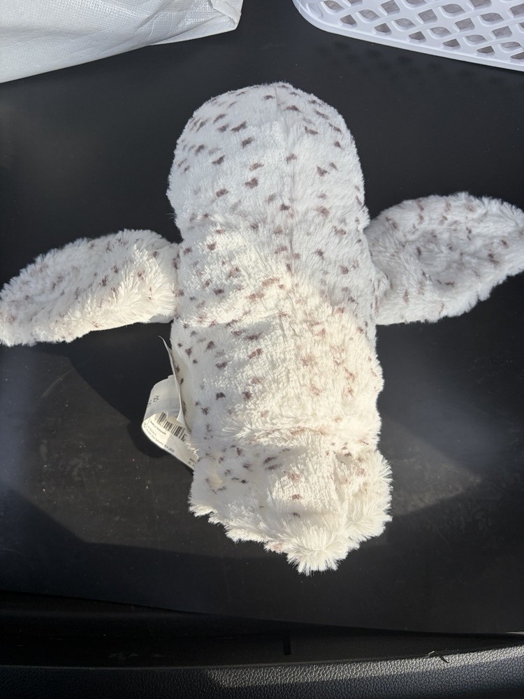 IKEA Shogsduva White Snowy Owl Hand Puppet plush