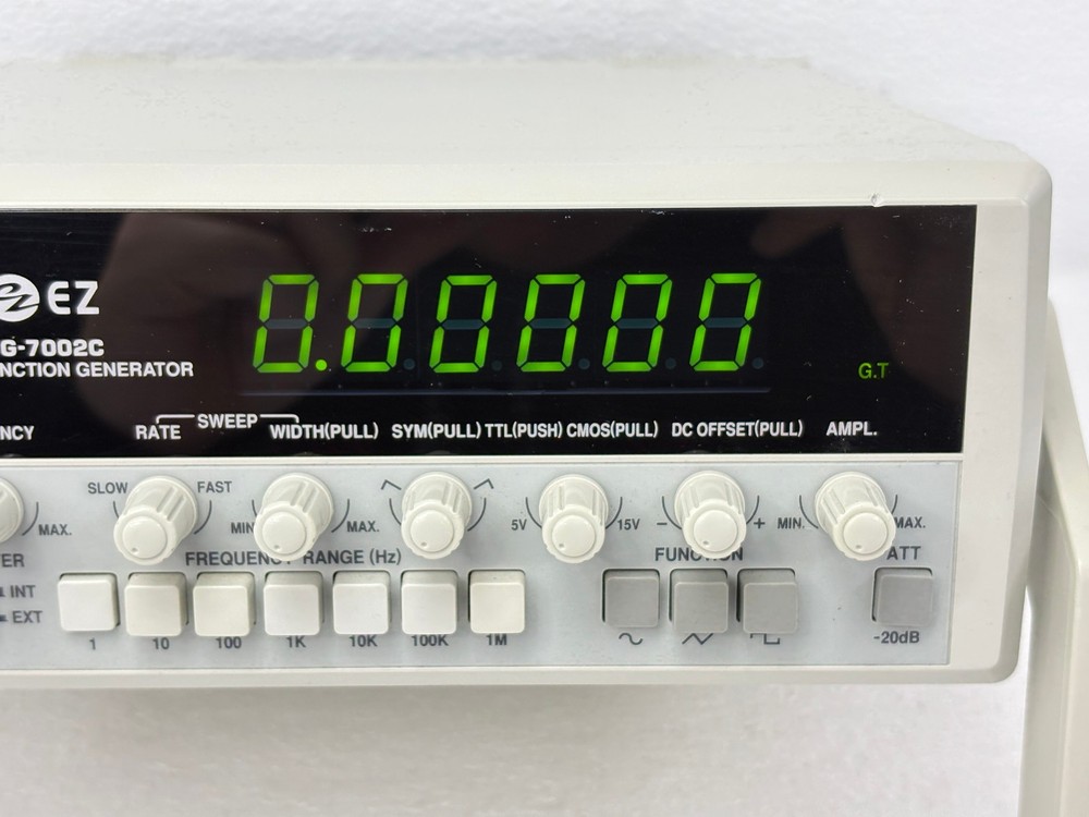 Pre Owned | EZ Digital FG-7002C Sweep/Function Generator - White w/ Power Cord