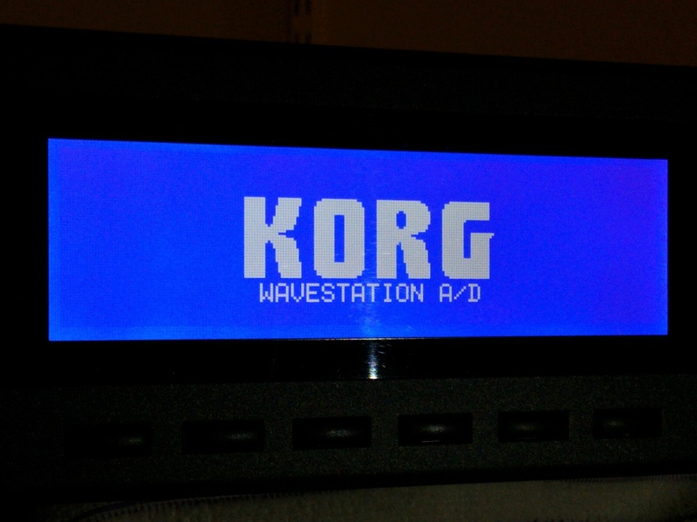 KORG WAVESTATION replacement display - also fits EX + A/D models - easy install