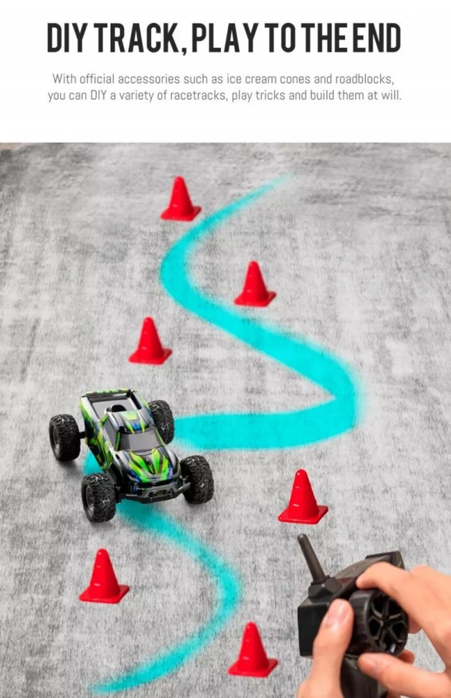 Mini RC Racing Buggy Car LED Lights
