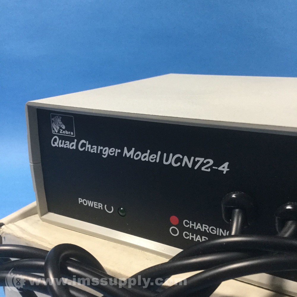 Zebra UCN72-4 Quad Charger FNOB