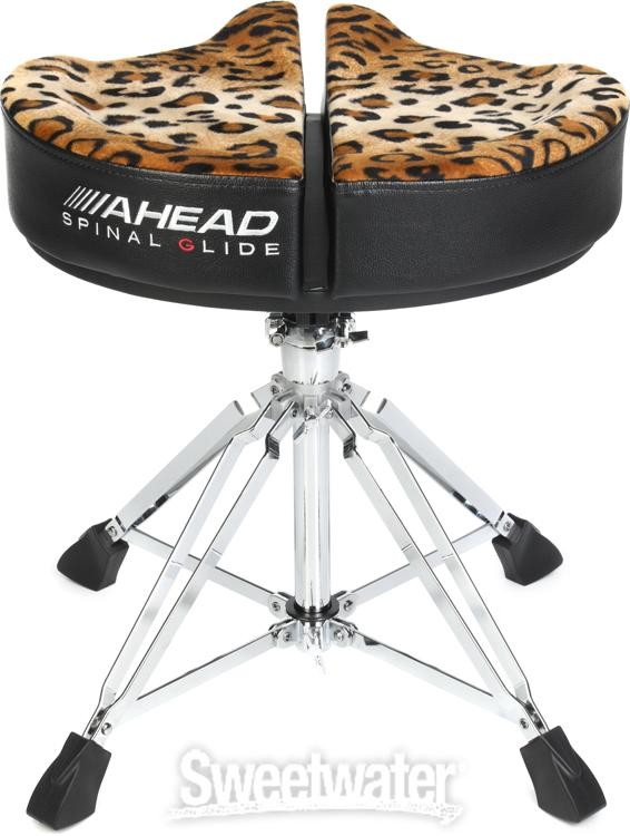 Ahead Spinal-G Saddle Drum Throne - Leopard