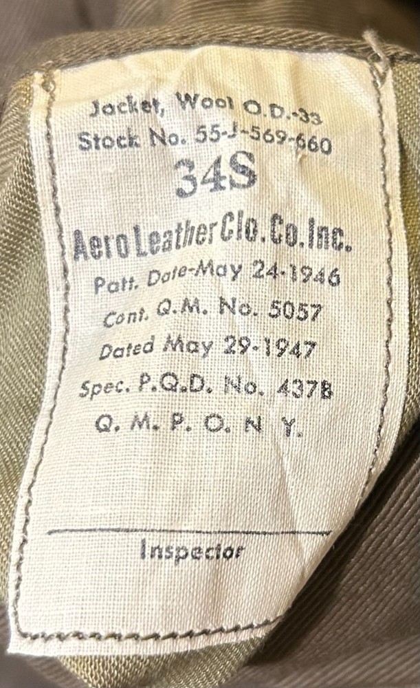 WWII US Ike Jacket / Uniform