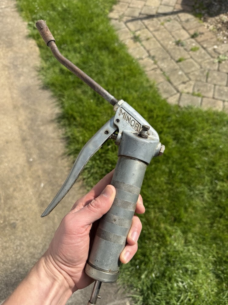 Three Vintage Grease Guns