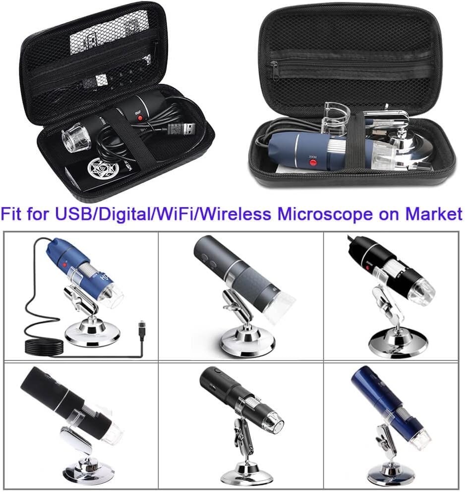 USB Microscope Carrying Case Bag WiFi & USB Digital Microscope