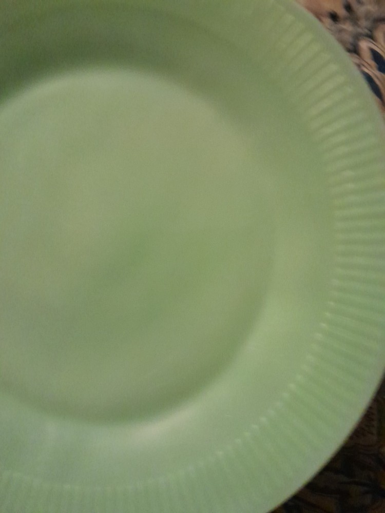 Fire King Jane Ray 9 Inch Jadeite Dinner Plate Light Scratches Replacement