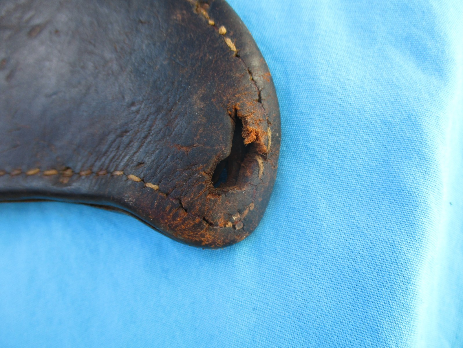 Vintage Western Bowie Knife 1960s Vietnam Era Old Used (Not Marked W49)