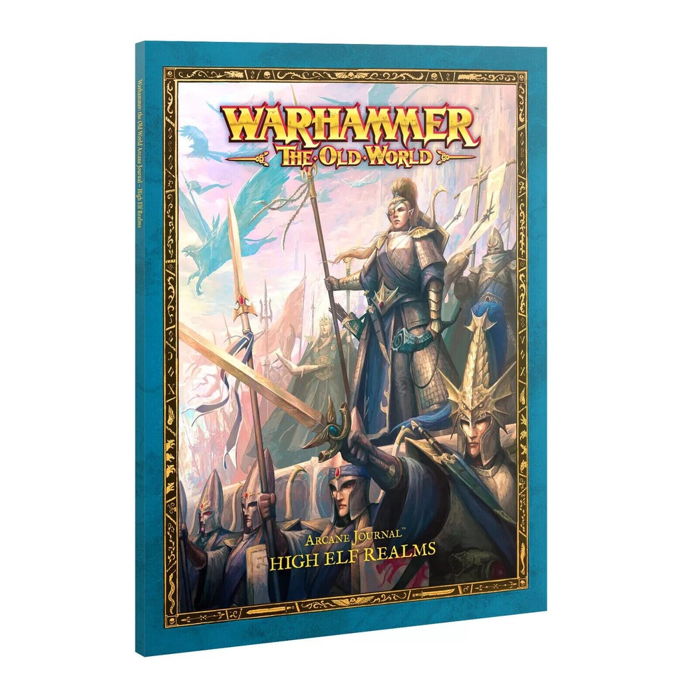 Arcane Journal High Elf Realms Warhammer Old World book