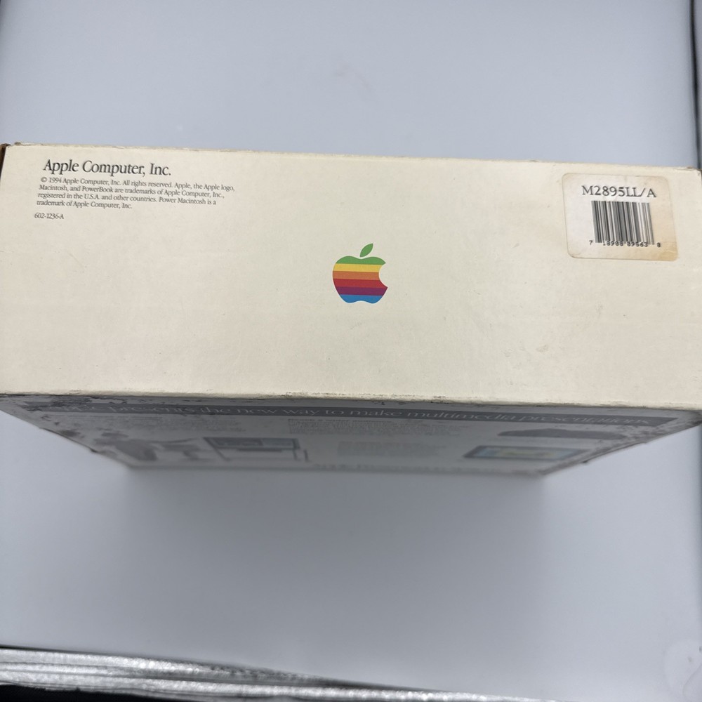 Vintage 1994 Apple Presentation System TV To A Multimedia System Open Box
