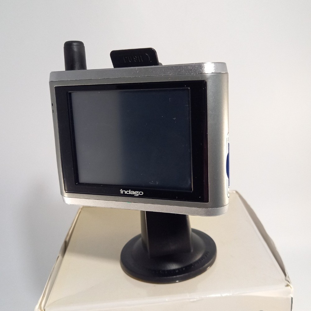 Snooper Indago Portable GPS Car Sat Nav – Tested & Working – Box & Cables