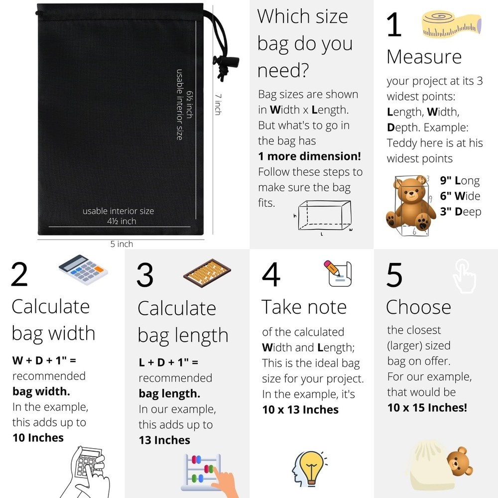 PALTERWEAR Drawstring Bag with Toggle - Nylon Cinch and Ditty Pouch - Six Pac...