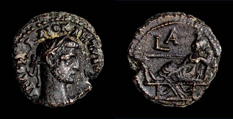 Roman Coin EGYPT. Alexandria. Diocletian 284AD Tetradrachm Reclining Nilvs