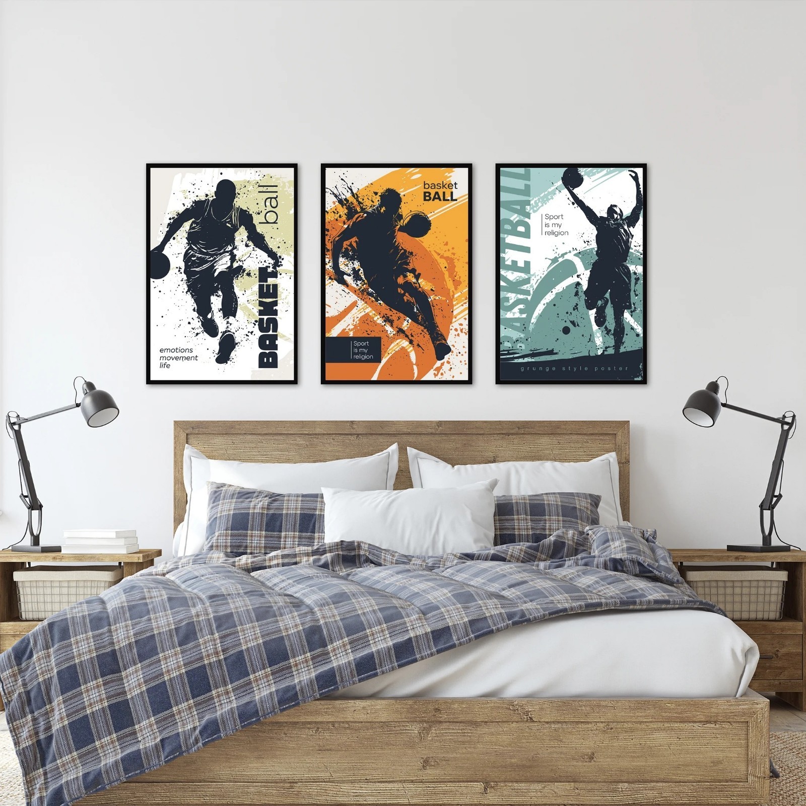 Mainstays – 24x36 Picture Frame – Black Flat Profile Wall Photo Frame