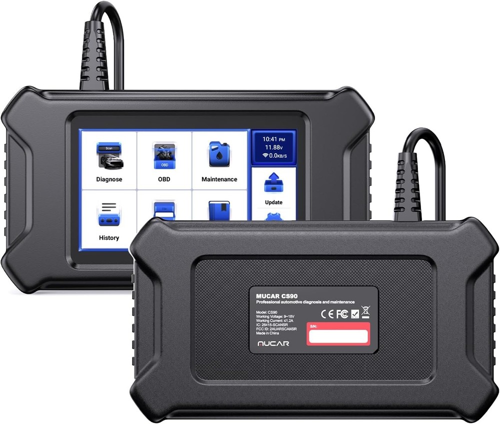 USED MUCAR CS90 ECM Systems Auto Diagnostics Scanner Code Read+28 Reset LifeFree